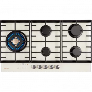 Варочная поверхность HIBERG VM 9155 Y Цвет: бежевый - Встраиваемая бытовая техника для кухни