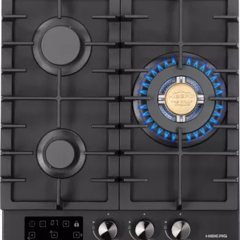 Варочная поверхность HIBERG VM 4235 B Цвет: черный - Встраиваемая бытовая техника для кухни