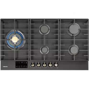 Варочная поверхность HIBERG VM 9255 B Цвет: черный - Встраиваемая бытовая техника для кухни