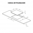 Варочная панель индукционная LEX EVI 641B BL  - Встраиваемая бытовая техника для кухни 