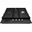 Варочная поверхность HIBERG VM 6245 B Цвет: черный матовый - Встраиваемая бытовая техника для кухни 