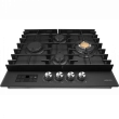 Варочная поверхность HIBERG VM 6245 B Цвет: черный матовый - Встраиваемая бытовая техника для кухни 