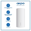 Кухонная вытяжка каминная AKPO WK-4 Balmera WL 40 см. белый - Встраиваемая бытовая техника для кухни 
