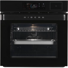 Духовой шкаф HIBERG S-VM 6415 B SMART Цвет: черный - Встраиваемая бытовая техника для кухни 