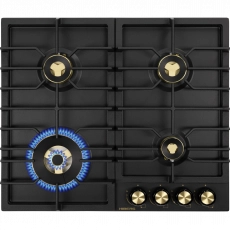 Варочная поверхность HIBERG VS 6544 B Цвет: черный матовый - Встраиваемая бытовая техника для кухни 