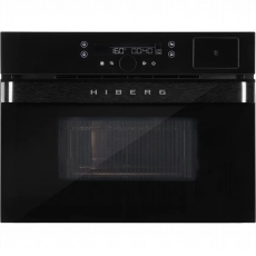 Духовой шкаф с СВЧ HIBERG MS-VM 5115 B SMART Цвет: черный - Встраиваемая бытовая техника для кухни 