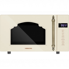Микроволновая печь HIBERG i-VM 4088 YR Цвет: бежевое стекло - Встраиваемая бытовая техника для кухни 