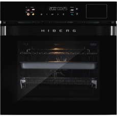 Духовой шкаф HIBERG S-VMF 6515 B SMART Цвет: черный - Встраиваемая бытовая техника для кухни 