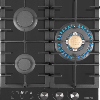 Варочная поверхность HIBERG VM 4535 B Цвет: черный - Встраиваемая бытовая техника для кухни 