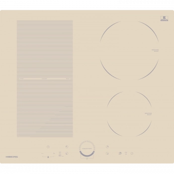 Варочная поверхность HIBERG i-MS 6049 Y Цвет: бежевый - Встраиваемая бытовая техника для кухни 