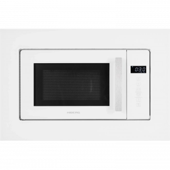 Встраиваемая микроволновая печь HIBERG i-VM 6502 W Цвет: белое стекло - Встраиваемая бытовая техника для кухни 
