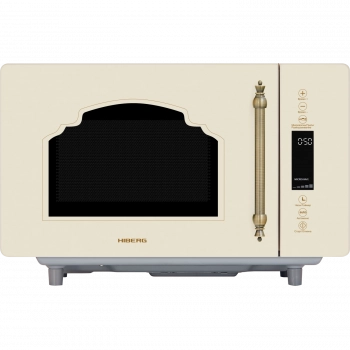 Микроволновая печь HIBERG i-VM 4588 YR Цвет: бежевое стекло - Встраиваемая бытовая техника для кухни 