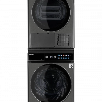 Комбинация Стиральная машина HIBERG i-DDQ11 - 1014 Sd + Сушильная машина HIBERG HDQ11 - 10 Sd Цвет: темно-серый - Встраиваемая бытовая техника для кухни 