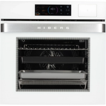 Духовой шкаф HIBERG S-VM 6415 W SMART Цвет: белый - Встраиваемая бытовая техника для кухни 