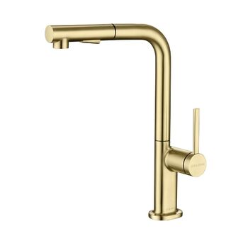 Смеситель Paulmark NEO Ne214419-LG, светлое золото - Встраиваемая бытовая техника для кухни 