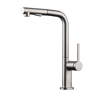 Смеситель Paulmark NEO Ne214419-BS, брашированная сталь - Встраиваемая бытовая техника для кухни 
